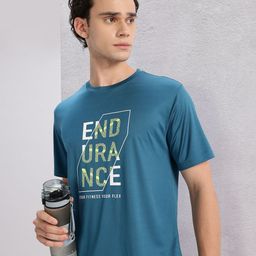 HRX by Hrithik Roshan Typography Printed Rapid-Dry Training T-shirt-image-96