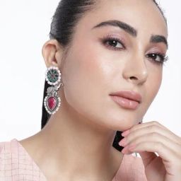 Abdesigns Graceful High Quality German Silver Earrings-27