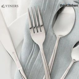 Viners Silver Stainless Steel Cutlery Set with Gift Box 24pc-5