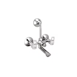 CASLLA Wall Mixer with Provision for Overhead Shower Cozi Series Brass Chrome Finish Silver, CZ-CHR-762313-picture-21