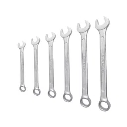 HAMCO Drop Forged Carbon Steel Recessed Panel Combination Spanner Set, 8 - 17 mm (Set of 6 Pcs)-8