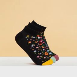 Honey by Pantaloons Multicolor Cotton Floral Socks Pack of 3-34