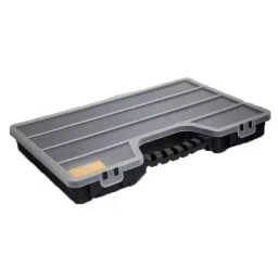 RS PRO 17 Cell Black, Transparent PP, Adjustable Compartment Box, 60mm x 510mm x 330mm Model No 4350191-44