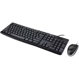 Logitech USB Wired Keyboard and Mouse Combo - MK200 image 3