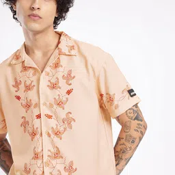 UNRL Relaxed Fit Floral Printed Casual Shirt-picture-23