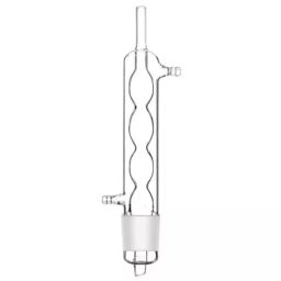 ABGIL Extraction Condenser Bulb (Allihn) Vertical Transparent Borosilicate Glass B55 Cone and 400 mm Length, EX-278-05-picture-49