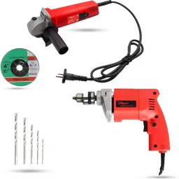 Hillgrove Angle Grinder with Drill Machine 4 inch, HGCM531M1-9