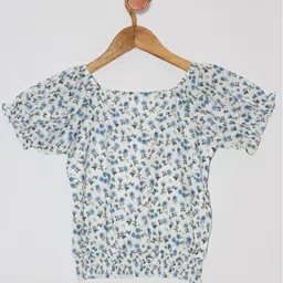 Peppermint Girls Floral Printed Blouson Top-picture-22
