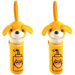SS Impex Puppy Theme Feeding Bottle Covers Pack Of 2 - Yellow-27