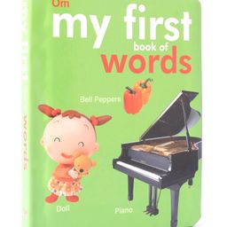 My First Book of Words Board Book - English-18