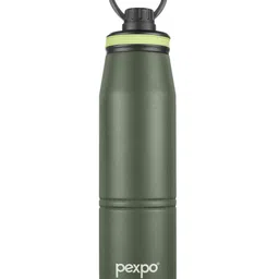 Pexpo Altros Stainless Steel Hot & Cold Vacuum Insulated Flask, 940 ml, Military Green| Leak Proof | Easy to Carry Loop Handle | Sports Water Bottle | Trekking | Gym | Office | Home | Kitchen-picture-42