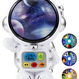 NEGOCIO Astronaut Robot Toy with 3 Discs,Reading Toys for Toddlers- PACK OF 1- COLOR MAY VARY-17