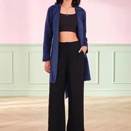 AND Women Longline Tailored Jacket-57