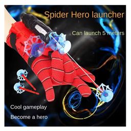 Oskart Spider-Man Web-Slinger Glove: Shoot, Stick, and Swing into Action Spider Web Shooters for Kids image 3