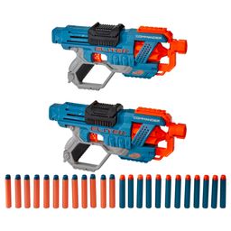 Nerf Elite 2.0 Commander RD 6 2 Blaster Toy Dart Guns with 24 Darts - Blue image 4
