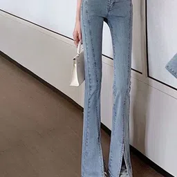 StyleCast Women Slim Fit High-Rise Cotton Jeans-picture-7