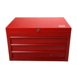 RS PRO 3 drawer SteelTool Chest, 365mm x 620mm x 440mm Model No 7681678-21