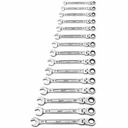 Milwaukee Combination Wrench Set 15-1/2 inch Overall Length, 60RJ85 (Pack of 15)-image-53