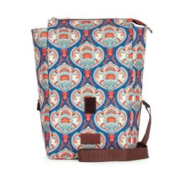 ZOUK Blue Printed Handbag image 4