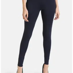 Kazo Navy Slim Fit Jeggings-image-62