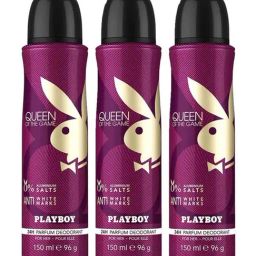 Playboy Queen W Deodorant Spray (Pack of 3)-image-64