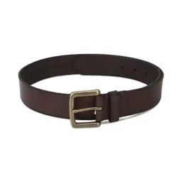 American Eagle Brown Leather Casual Belt for Men-image-1