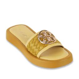 Catwalk Women's Yellow Casual Sandals-image-39