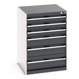 Bott 6 Drawer Sheet Steel Floor Standing Cabinet 650x650x900 mm, 40019049.19V-image-41