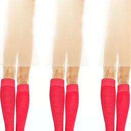 MUKHAKSH Unisex Red Socks-picture-29