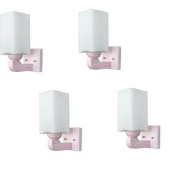 Somil Premium Designer Glass Wall / Night Lamp Elegant & Stylish Dcor Accent for Modern Interiors, color- White, Size- 19.5 X 24.5 X 26.5 CM-image-15