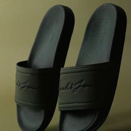 Jack & Jones Men's Olive Night JFWMONO logo Sliders 2.0-image-93