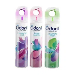 Odonil 170 ml Rose/Jasmine/Lavender Room Freshener Spray (Pack of 3)-picture-25
