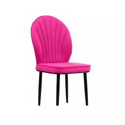 Vergo Bloom Dining Chair Velvet Dark Pink, DCFS890222-image-17