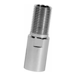 GENERIC Extension Nipples Ss Heavy 2 Inch (50.8 mm) Steel Chrome Finish for Bathrooms, Toilets, ID_SS_007-17