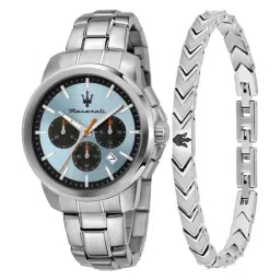MASERATI R8873621045 Successo Chronograph Analog Watch For Men With Bracelet-picture-21