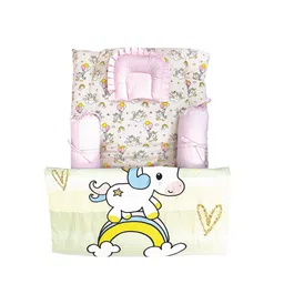 Nuluv Infants 5-Pcs Unicorn Printed Pure Cotton Gadda Set-image-67