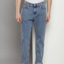 Tommy Hilfiger Blue Cotton Relaxed Fit Jeans-image-29