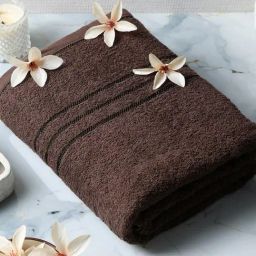 Monte Carlo Soho Brown Cotton Towel-image-62