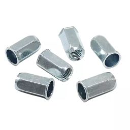 GENERIC 6x15 mm Hex Blind Rivet Insert Nut Full Body Alloy Steel (Pack of 10 Pcs)-picture-48