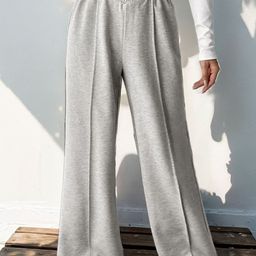 KPOP Women Relaxed Loose Fit Trousers-image-51