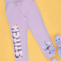 Pantaloons Junior Girls Orchid Bloom Cotton Printed Track Bottoms & Joggers-image-24