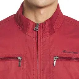 Monte Carlo Red Regular Fit Jacket image 5
