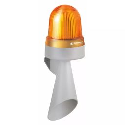 Werma Sounder Beacon 434 Series Yellow Horn 24 V IP65 Wall Mount 114dB at 1 Metre, 434.300.75-image-84