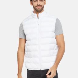 METTLE Snow White Regular Fit Quilted Jacket-picture-21