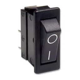 ARCOLECTRIC (BULGIN LIMITED) ROCKER SWITCH, SPST, 16A, 250VAC, BLK, C1300ARBB-602AW-image-5