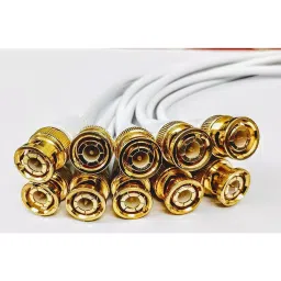 LOTA CCTV BNC Connector & DC Power Cable Combo for Surveillance Camera (Combo of 20 Pcs) image 2