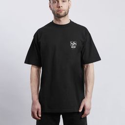 Moda Rapido Men Printed Applique T-shirt-picture-2