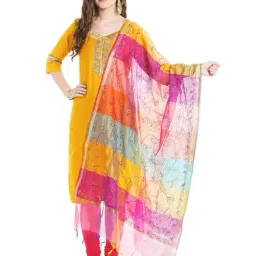 Dupatta Bazaar Multicolored Dupatta-62
