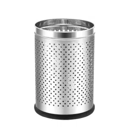 Grassland Paper Dustbin Round Type Stainless Steel 18 L, 100402 PBR-1014-image-6