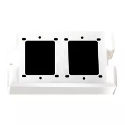 Topsun 2 Way Gang Box 16 Amp PVC Plastic (Pack of 10 Pcs)-35
